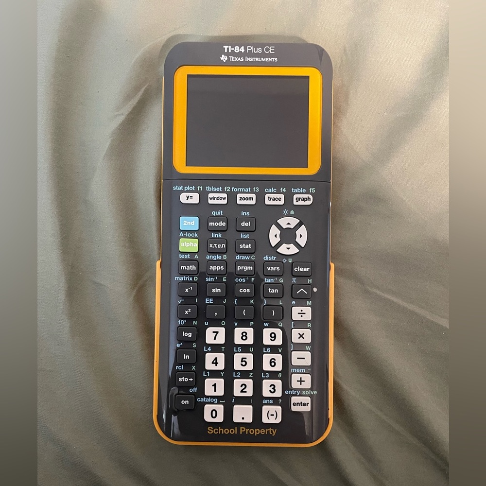 TI-84+ CE Graphing Calculator school edition